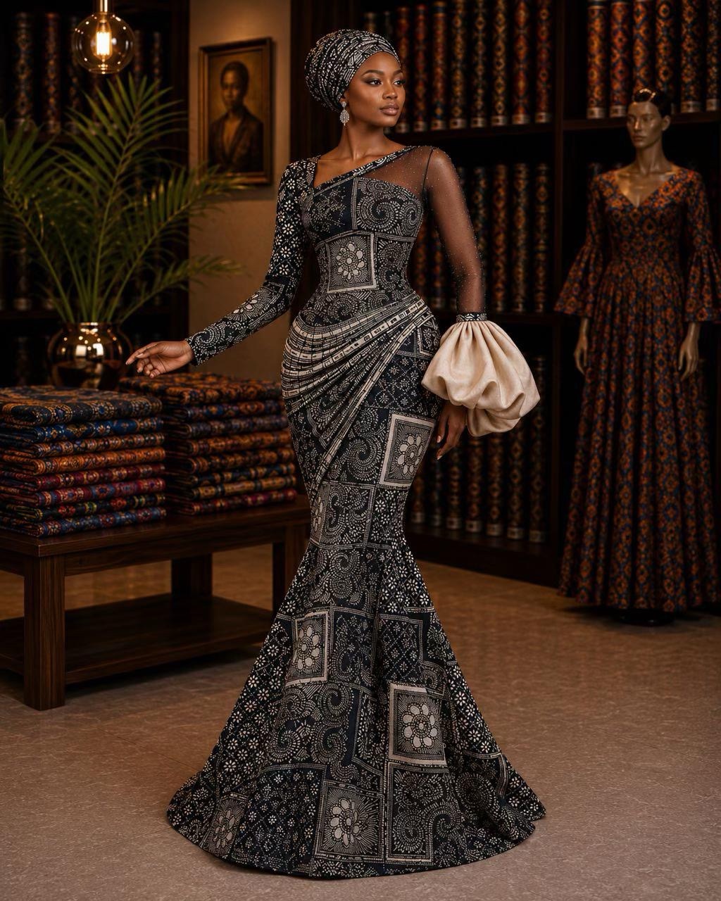 Bold Ankara Dress - Image 2