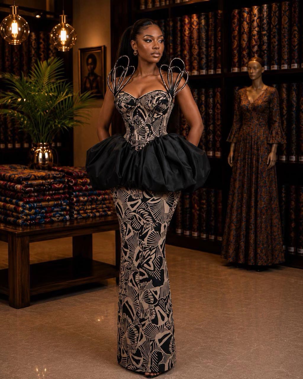 Bold Ankara Dress - Image 8