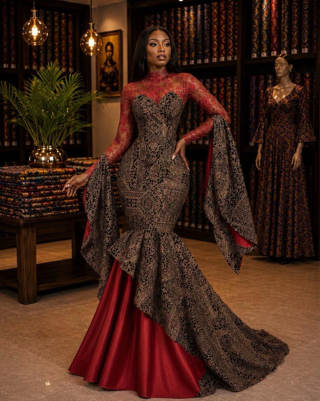 Bold Ankara Dress - Image 10